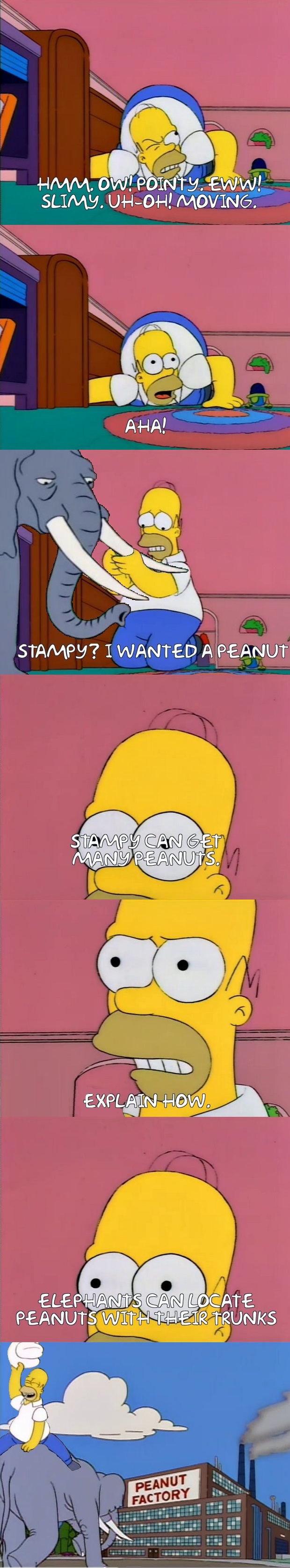 Simpson Cubicles Not those peanuts, the ones at the bottom of the couch | Cubicle Coma